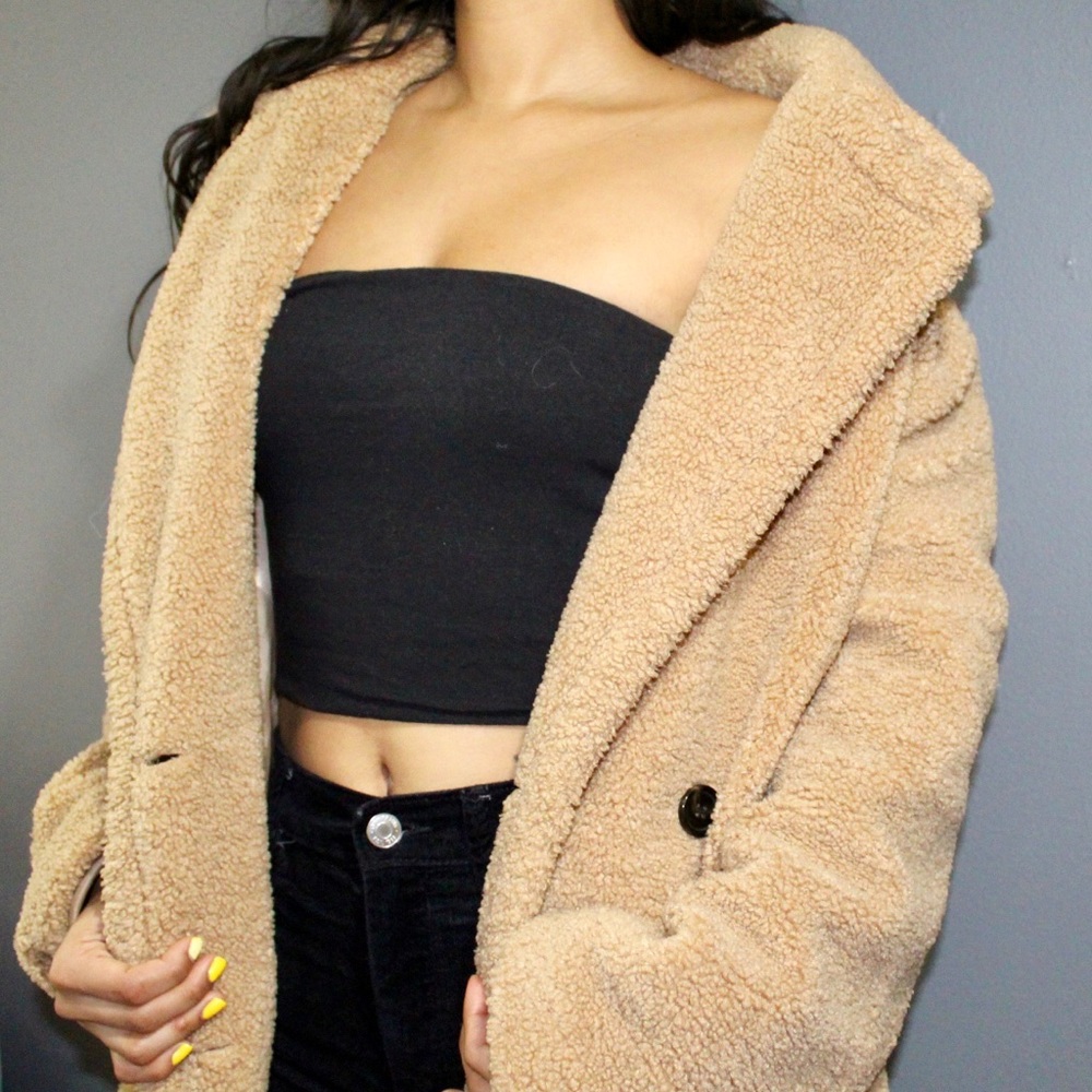 Make you feel pretty teddy coat